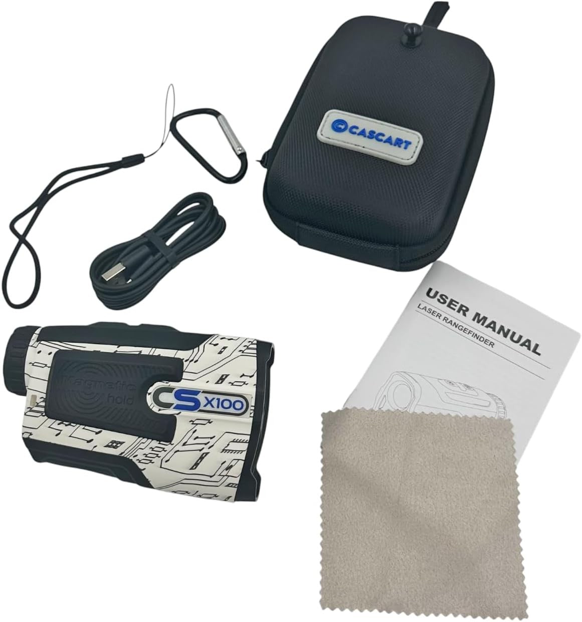 Golf Rangefinder 700Y Slope 7X Magnification Magnetic Short Circuit
