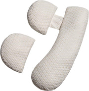 Pregnancy Pillow Full Body Maternity Support for Back Hip Leg Sleep