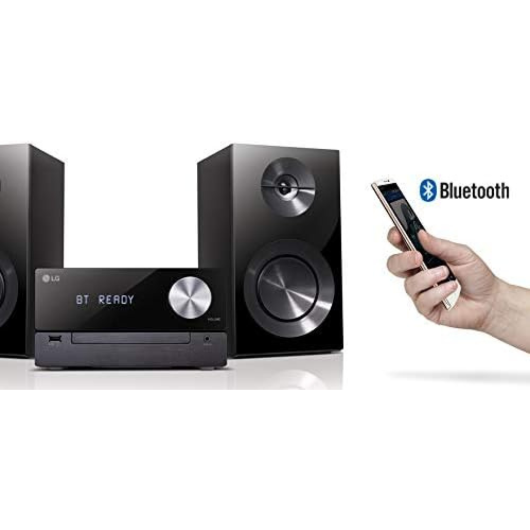 100W Micro HiFi Stereo System | Bluetooth DAB Radio | CD Player USB | TV Sync