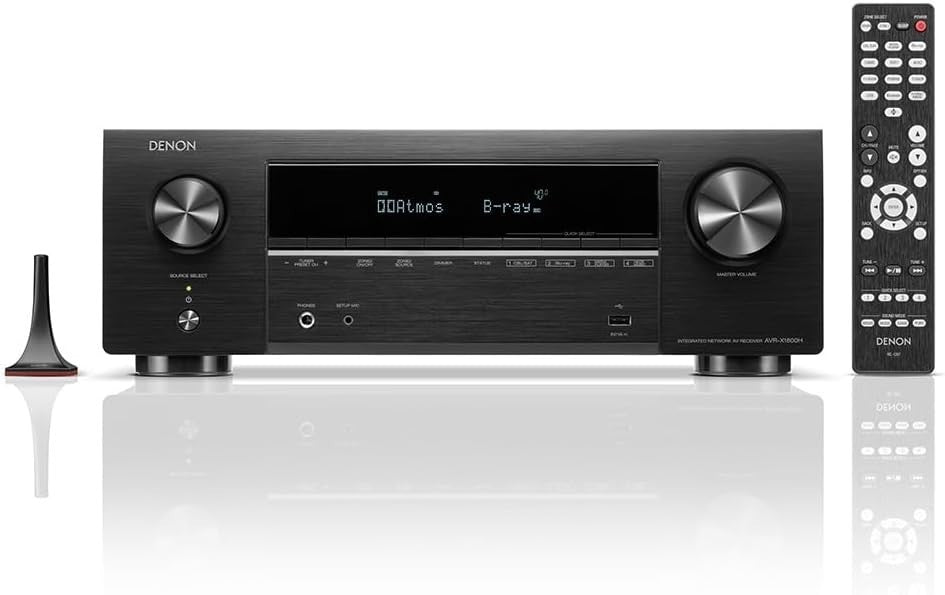 7.2ch 8K AV Receiver AVR-X1800H Dolby Atmos DTS:X Home Cinema