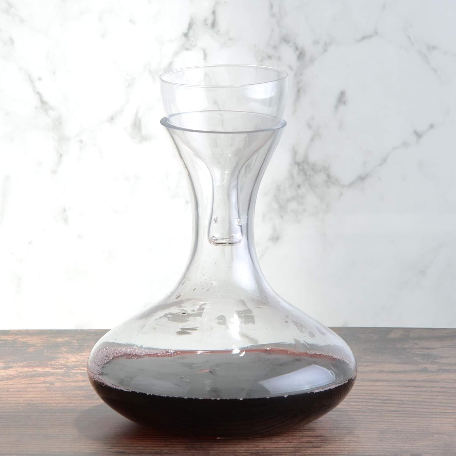 1850ml Red Wine Aerator Carafe – Large Crystal Decanter for Smooth, Rich Flavour