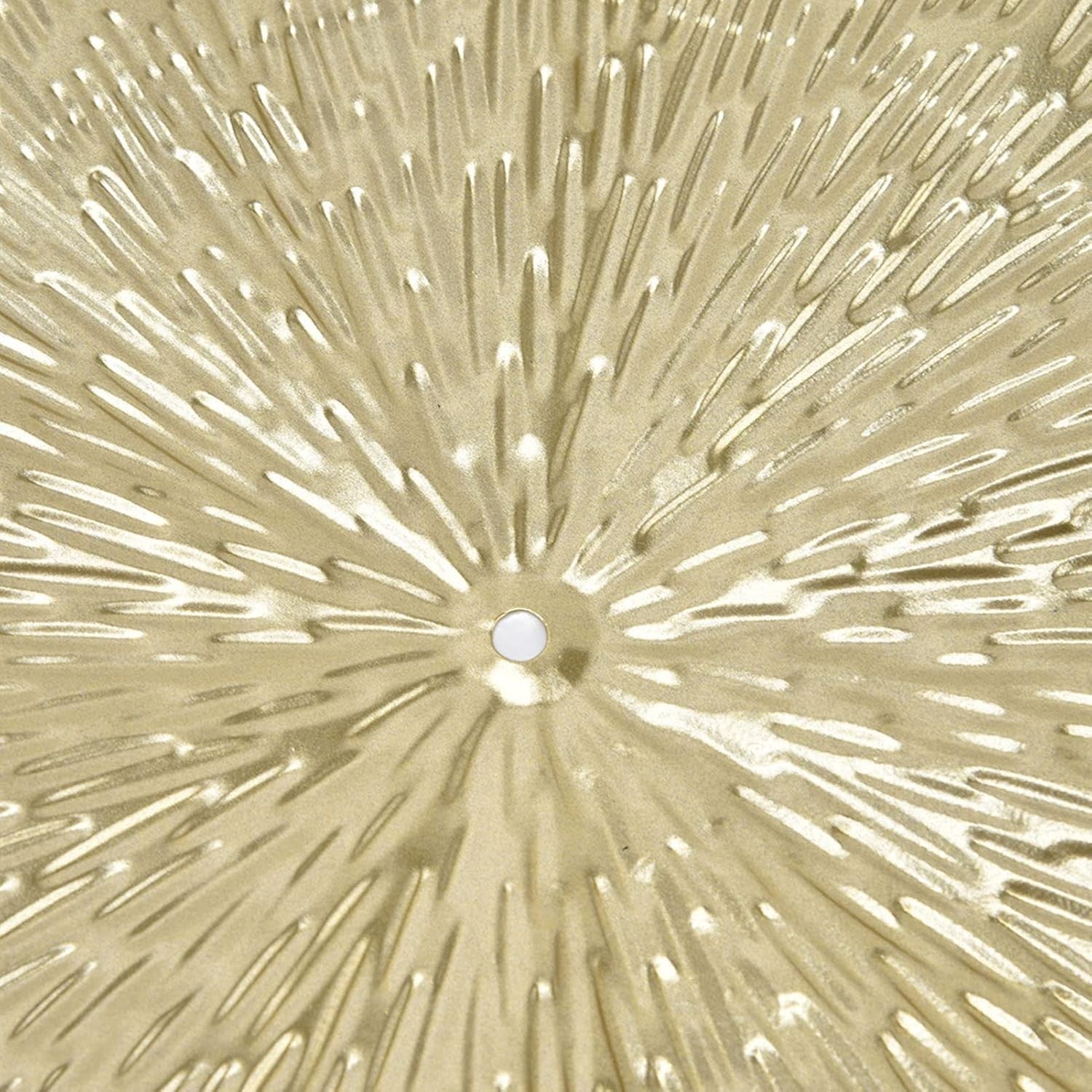 Gold Round Metal Wall Decor 3D Modern Art