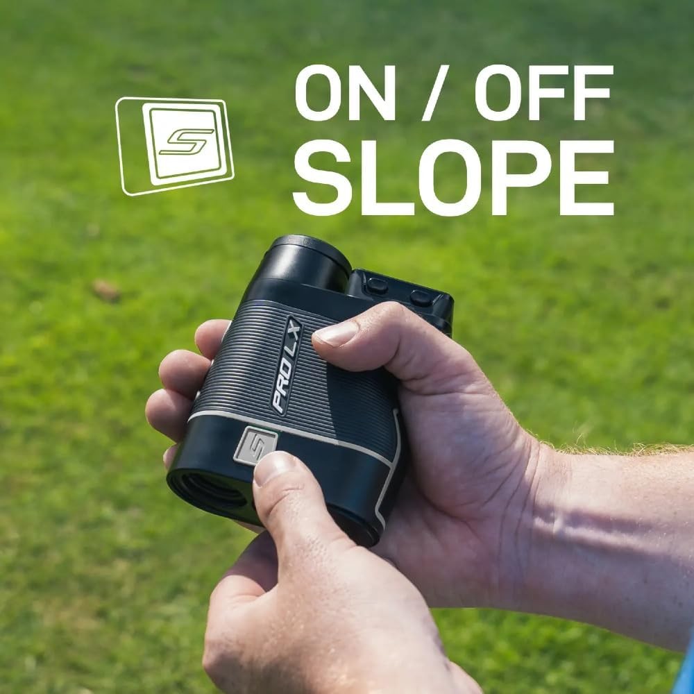 Golf Laser Rangefinder with GPS Cart Magnet Slope Performance Tracking