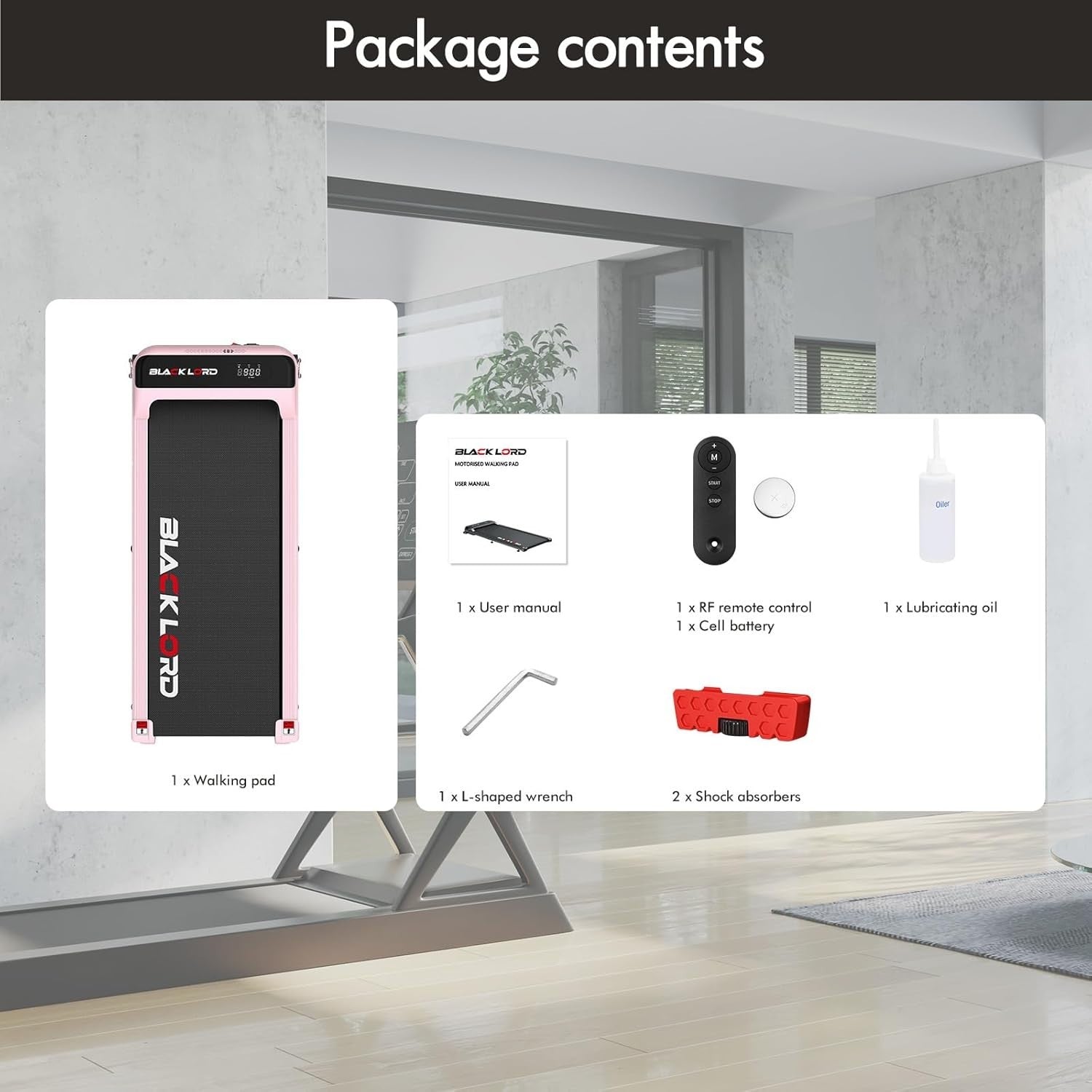 9% Incline Foldable Treadmill 3.2HP Under Desk Running Machine