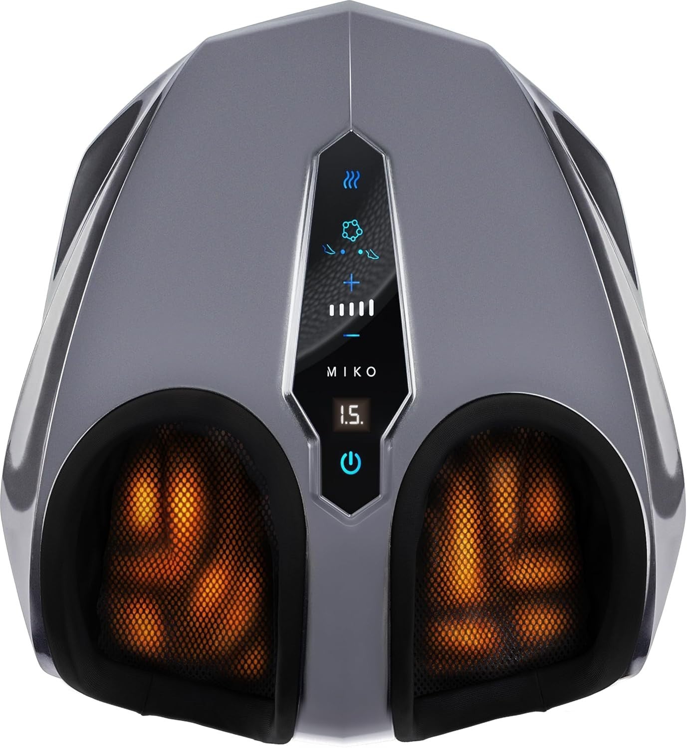Heated Foot & Calf Massager Shiatsu Kneading Vibration Therapy