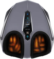 Heated Foot & Calf Massager Shiatsu Kneading Vibration Therapy