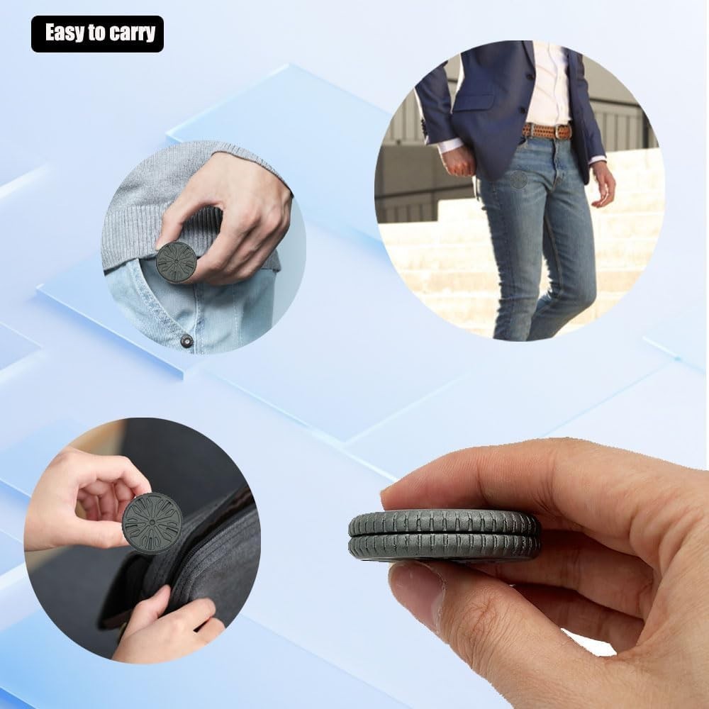 Snowflake Fidget Coin Metal Haptic Spinner Stress Relief EDC