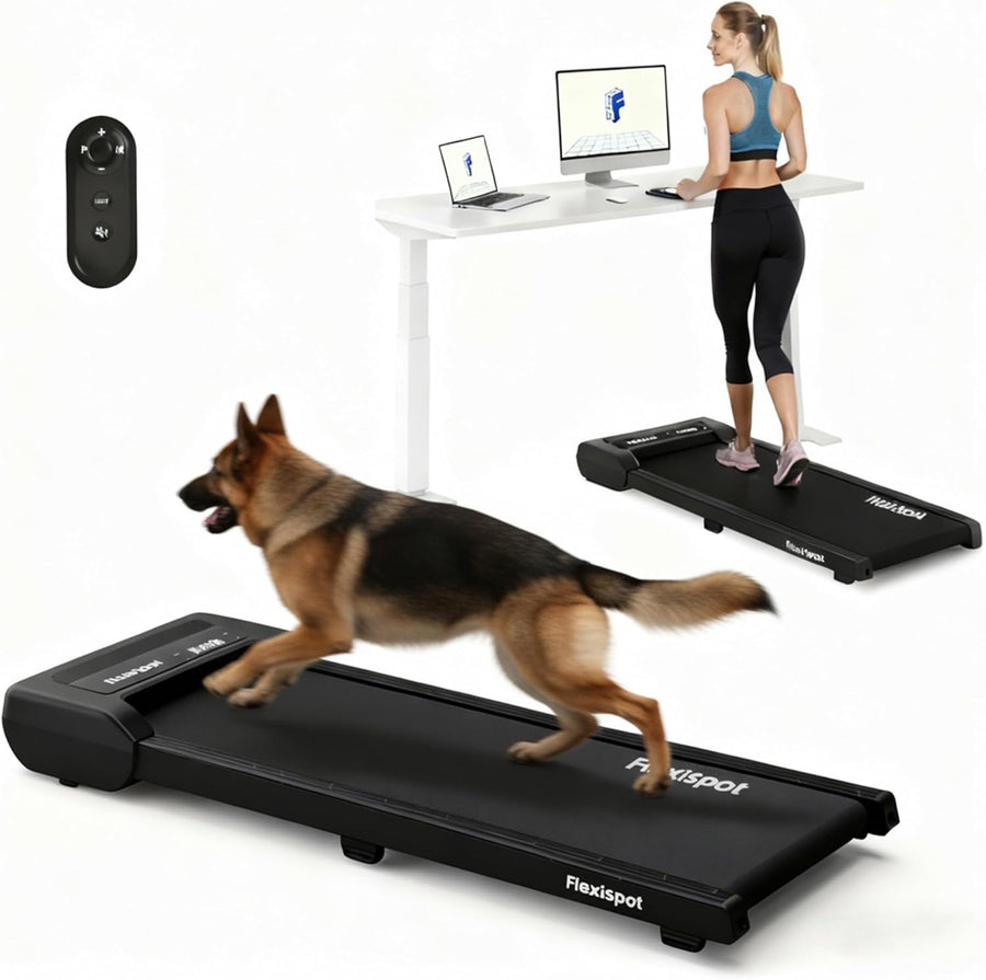 Compact Home & Office Walking Treadmill – Quiet, Portable, LED Display