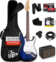 Full Size Electric Guitar Kit 97cm Beginner Set w/ 5W Amp & Bag