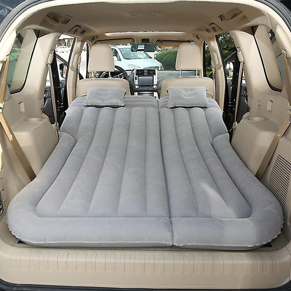 Car Inflatable Mattress SUV Back Seat Air Bed Travel Camping Sleeping Bed