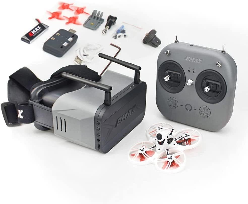 Tinyhawk 3 RTF FPV Drone Kit w/ Goggles & Transmitter – 1080p Camera, 200mW VTX
