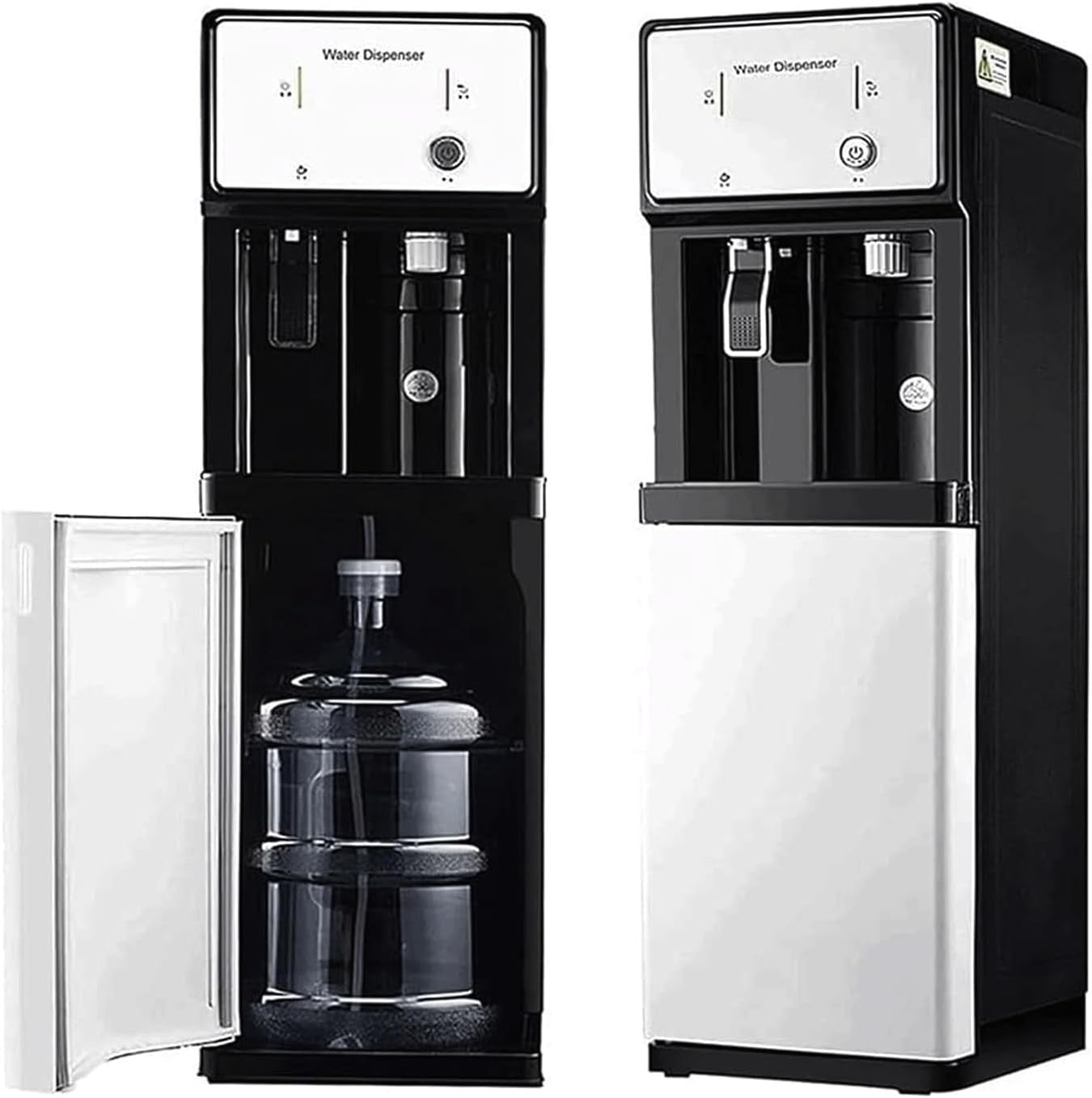 Bottom Loading Floor Standing Water Dispenser Hot Cold Ice 3s Boil