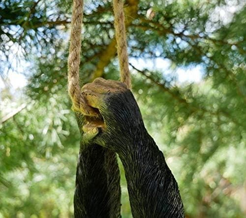 Hanging Climbing Monkey Garden Ornament Resin Statue Outdoor Tree Decor 70cm