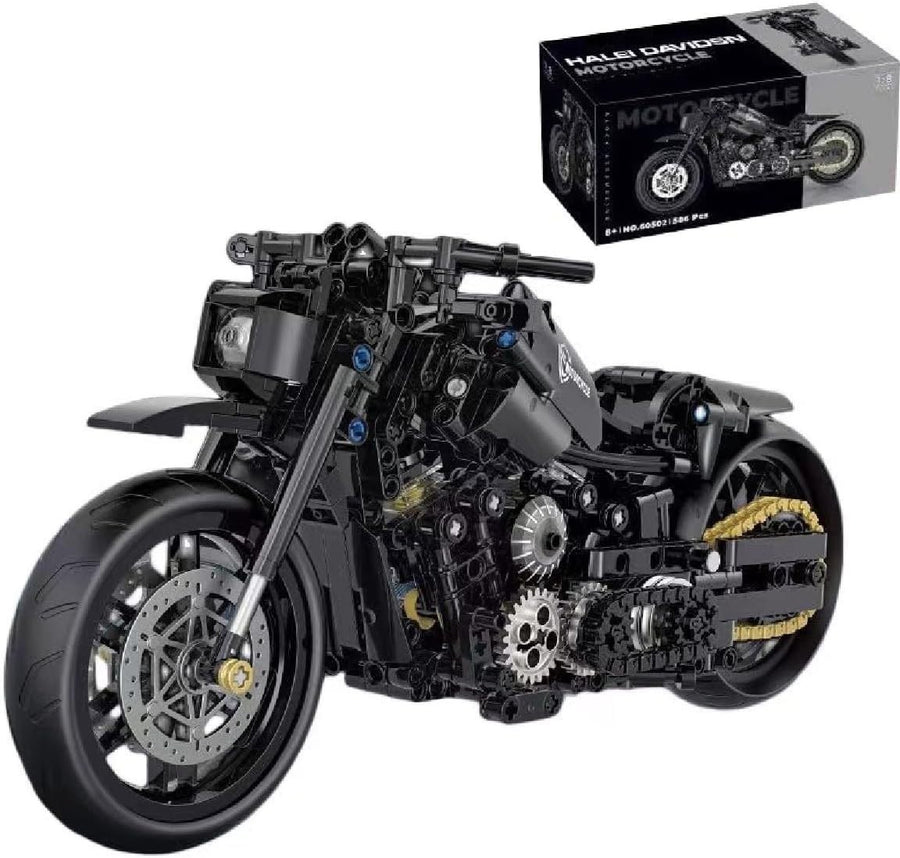Superbike Motorbike Building Kit 586PCS | 1:8 Scale Display Toy Gift