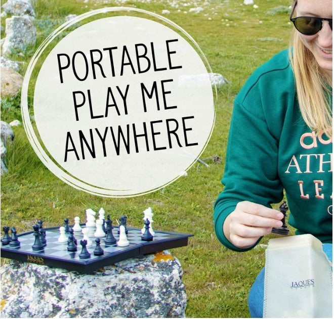 Magnetic Travel Chess Set | Folding Board with Storage | Portable Classic Chess