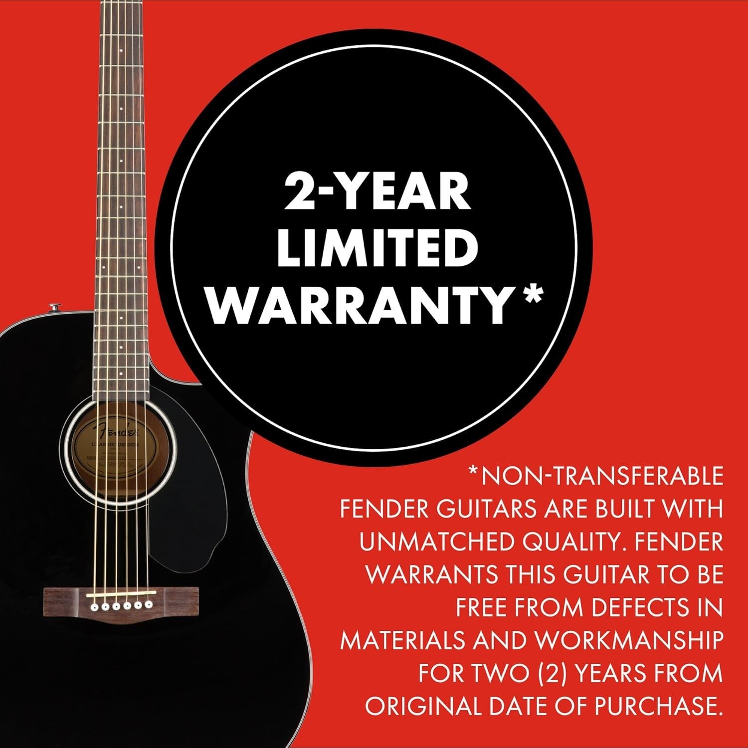 Dreadnought Electro Acoustic Guitar Cutaway Black w/ Pickup