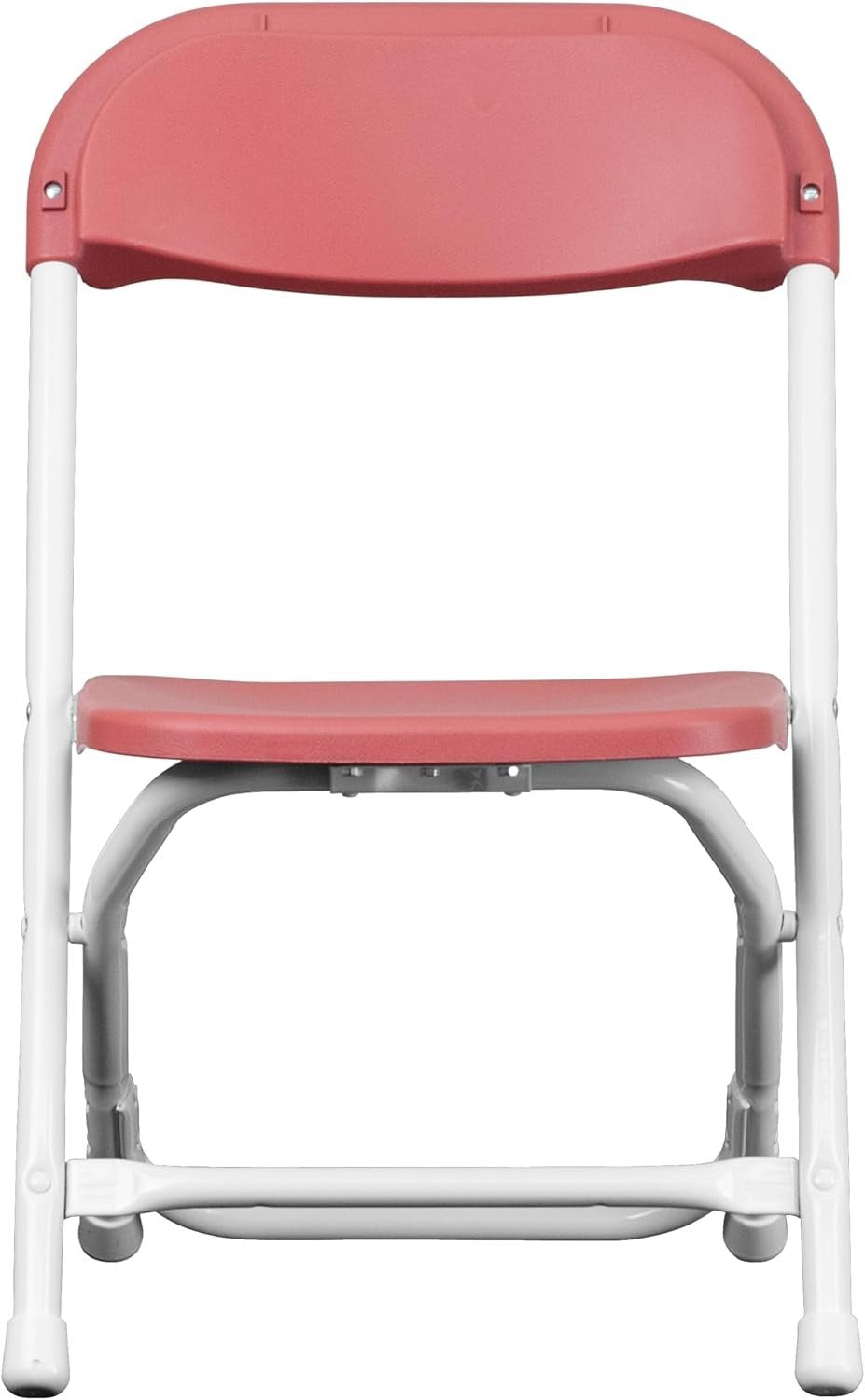 10x Kids Folding Chairs Lightweight Durable Plastic Stackable Burgundy