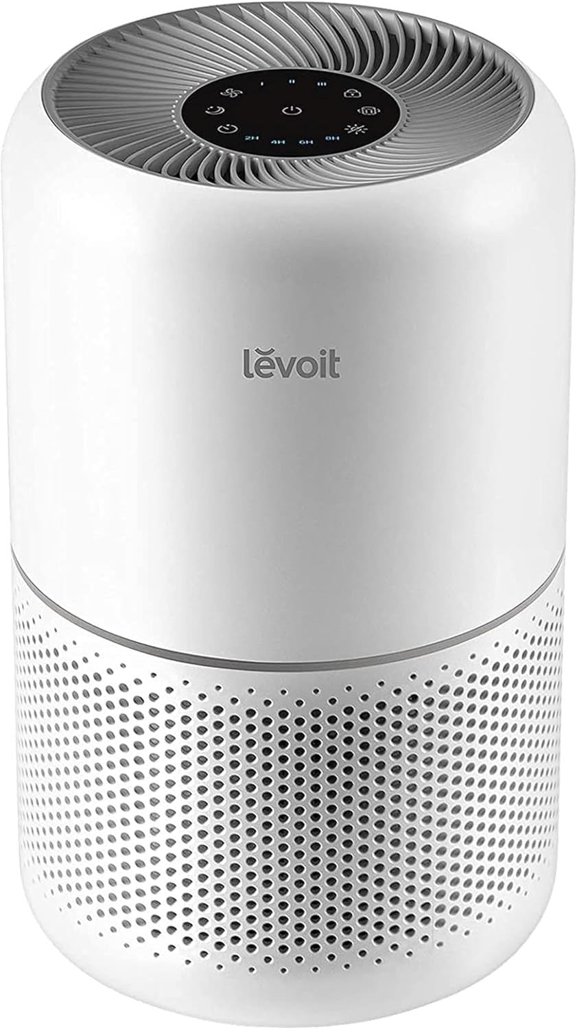 H13 HEPA Air Purifier Bedroom Home Quiet Carbon Filter 3 Speed