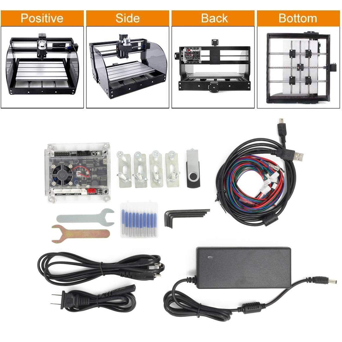 3018 CNC Router Engraving Machine 3 Axis GRBL Wood PCB Milling