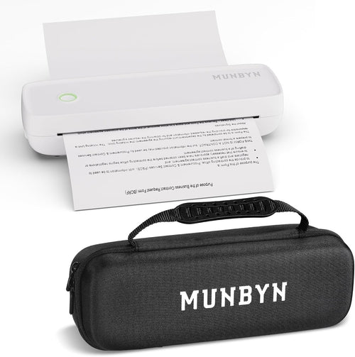 Portable A4 Thermal Printer Inkless Mobile Bluetooth and USB C Printing