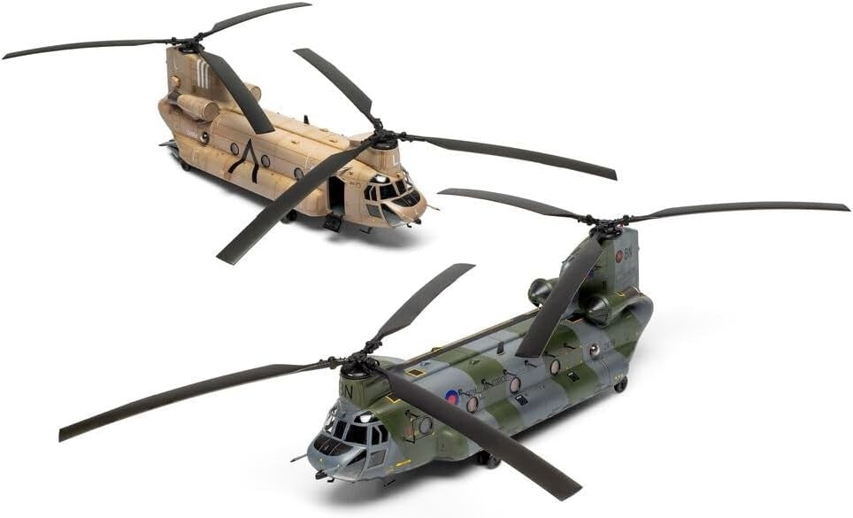 1:72 Scale Chinook Helicopter Model Kit | Military Aircraft Build Set