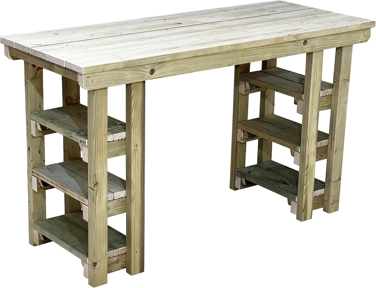 150cm Wooden Garden Potting Table – Multi-Purpose Outdoor Workbench