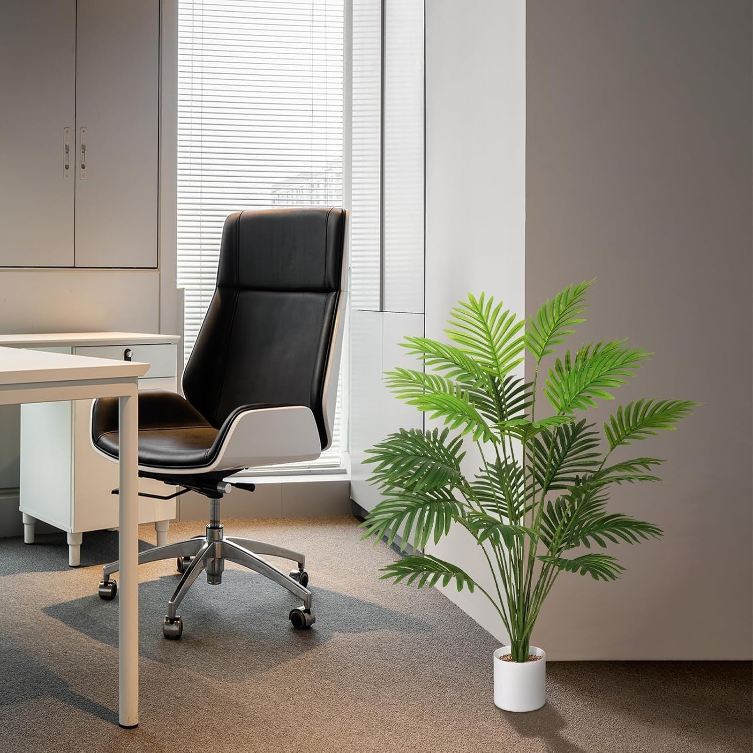 71cm Artificial Areca Palm Plant Fake Tropical Tree Indoor Outdoor Home Decor