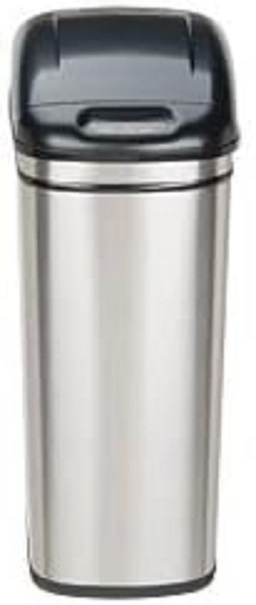 50L Touchless Sensor Kitchen Bin Slim Stainless Steel Auto Lid