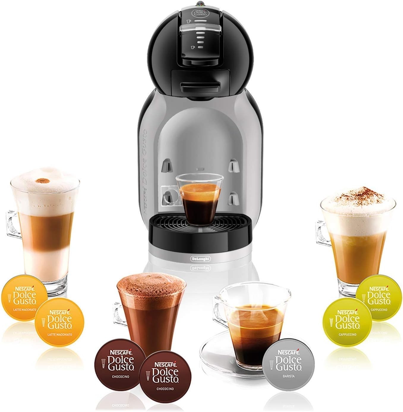 Automatic Coffee Pod Machine | 15 Bar Pressure | Hot & Cold Drinks Maker
