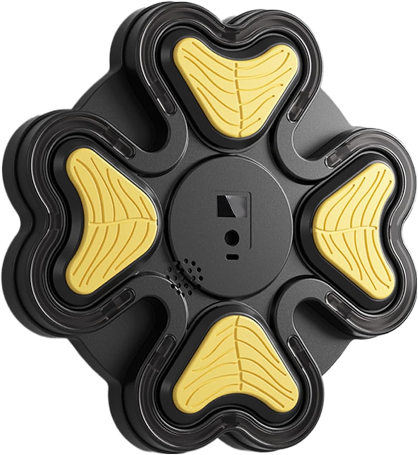 Wall Boxing Machine Black Yellow Punch Trainer Home Gym Reaction Target