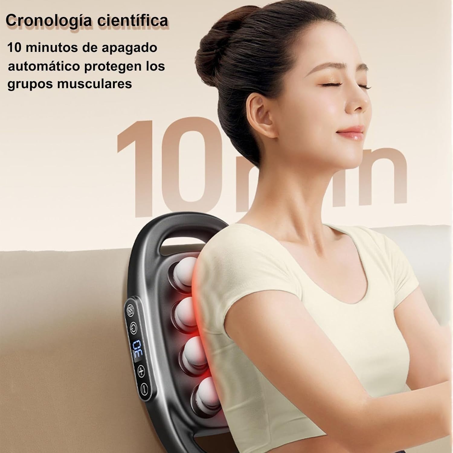 16 Head Deep Tissue Massage Gun Large Area Muscle Relief 30 Speeds Quiet