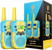 Kids Walkie Talkies Long Range 8 Channel Outdoor Toy Radios Flashlight