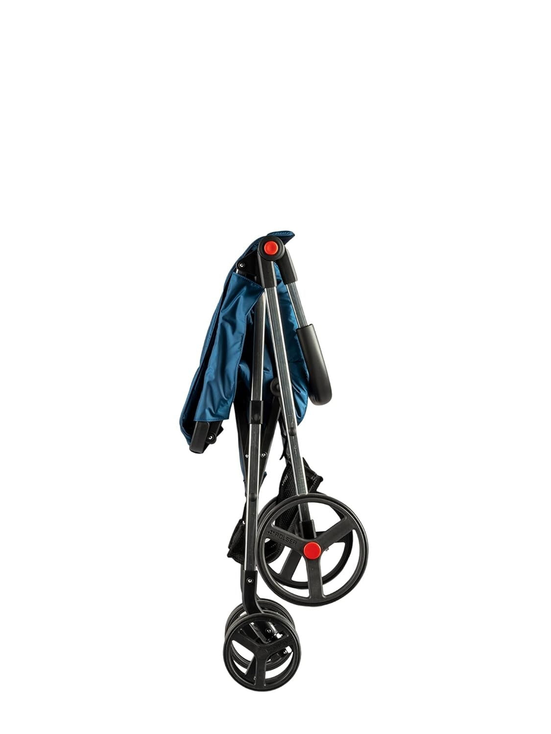 Foldable 4-Wheel Shopping Trolley Large Capacity Ergonomic Design Marino
