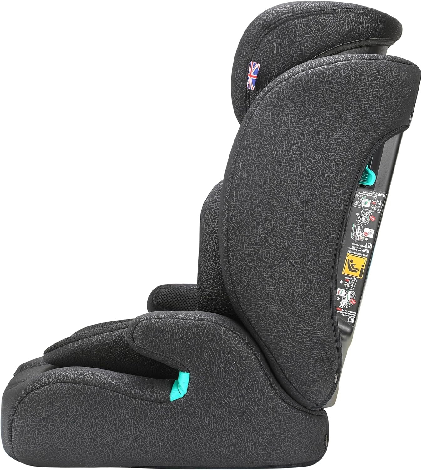 i-Size High Back Booster Car Seat 76–150cm 0–12 Years Impact