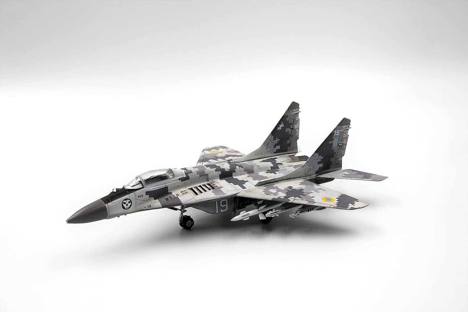 1:72 MiG-29 Model Kit Ghost of Kyiv Jet | Ukrainian Fighter Plane Gift
