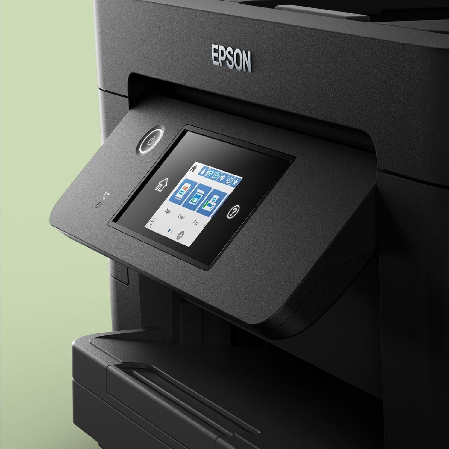 A4 Wireless Colour Printer Scanner Copier Fax Auto-Duplex Black