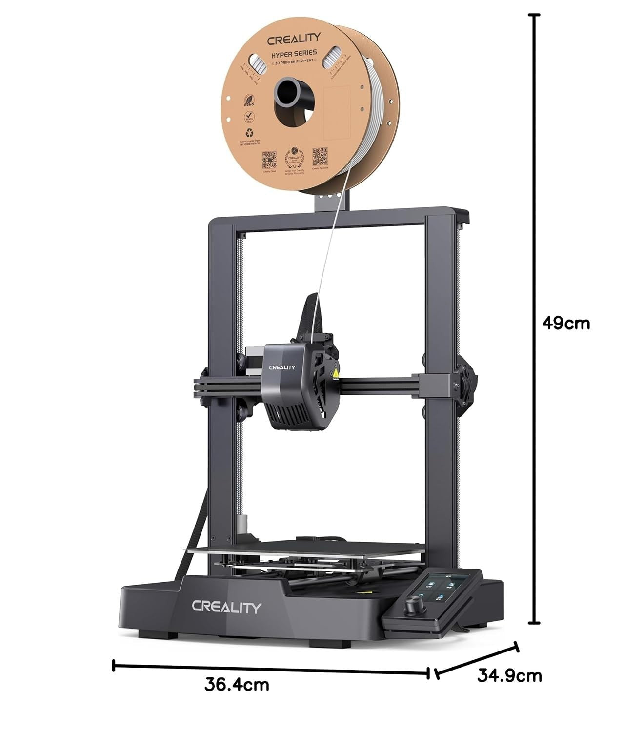 Auto Level 3D Printer Fast Setup Direct Drive Quiet Desktop