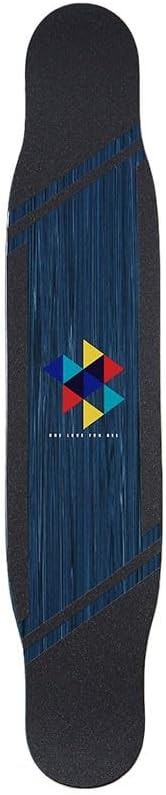 46" Multi-Coloured Longboard Skateboard Tapete 7-Ply Maple Deck