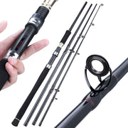 Portable Carbon Fiber Carp Fishing Rod | 4/5 Section Spinning Rod