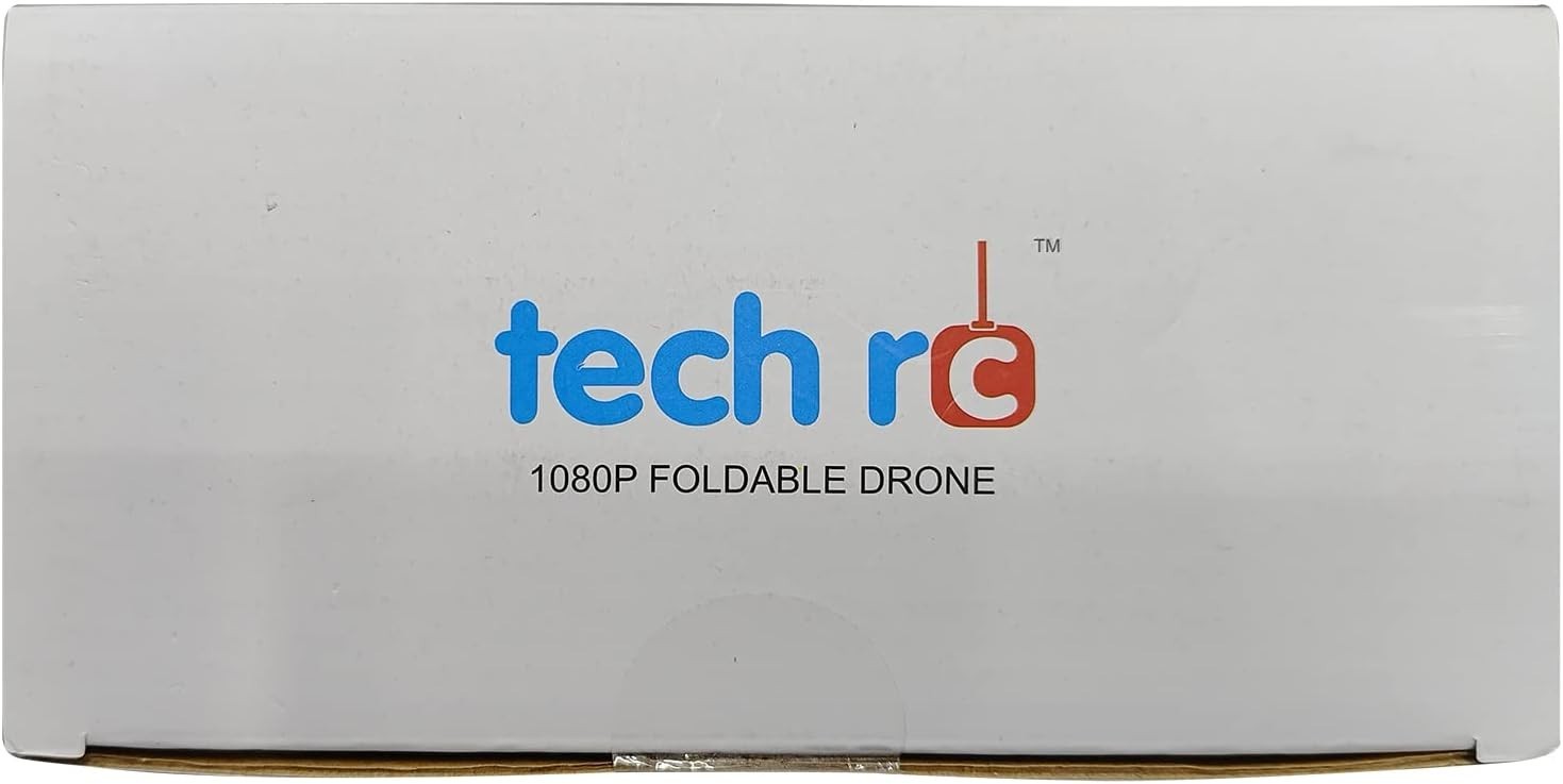Foldable 1080P HD Camera Drone with Optical Flow & 2 Batteries for Adults
