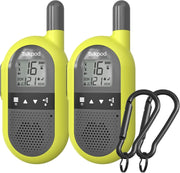 Sports Walkie Talkies 2 Pack Long Range VOX 16 Channel Lightweight Radio