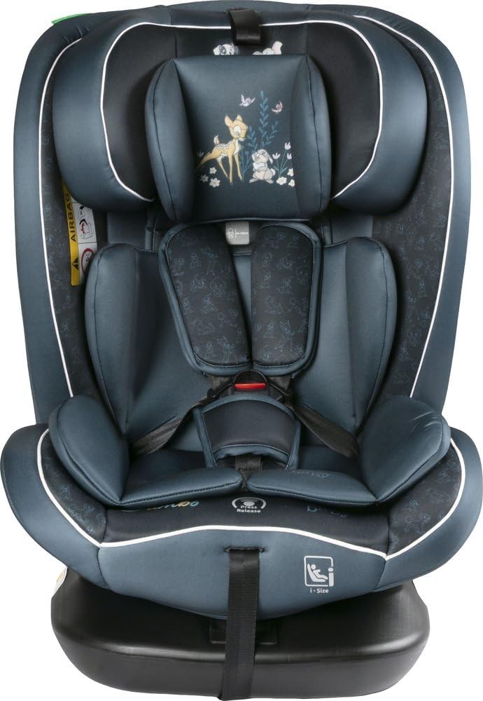 360° Swivel ISOFIX Car Seat 40-150cm Group 0/1/2/3 Reclining