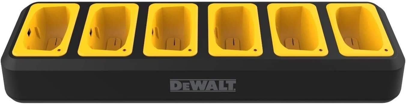 Heavy Duty 6-Pack Walkie Talkies + Gang Charger Long Range Waterproof