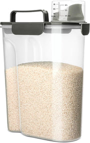 6L Airtight Rice Storage Container w Pour Spout