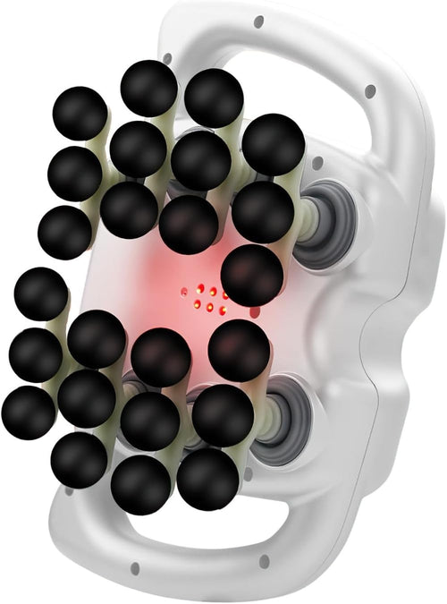 Multi Head Muscle Massage Gun Deep Tissue Fascia Massager 90 Speeds Pain Relief