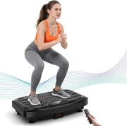 Vibration Plate Exercise Machine 199 Speeds 7 Modes 220KG Bluetooth