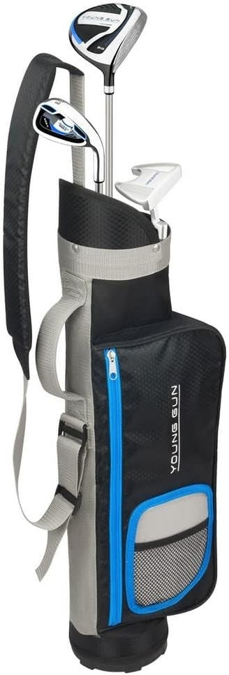 Junior Golf Club Set Ages 6–8 Right Hand Driver Iron Putter Stand Bag