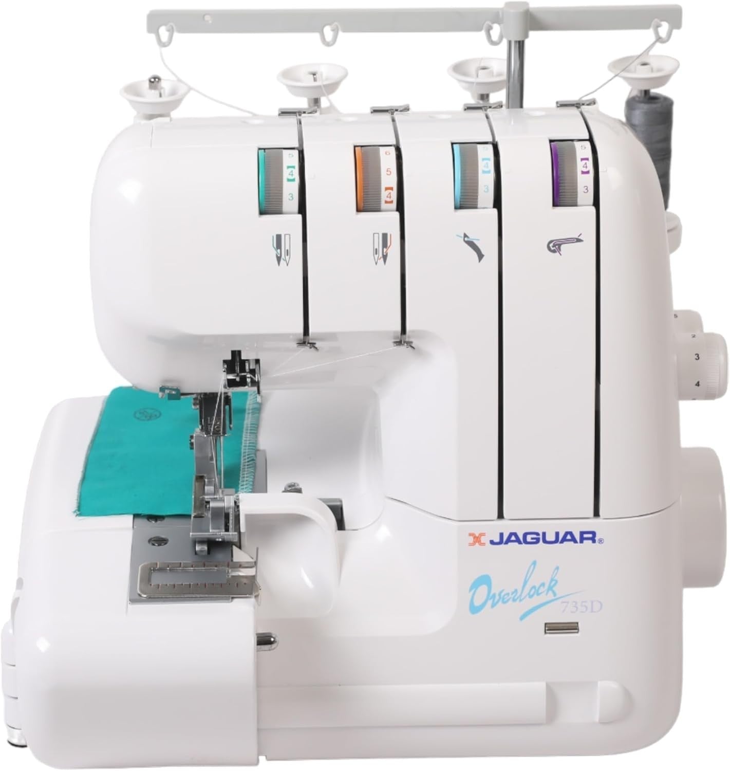 3/4 Thread Overlocker Serger Sewing Machine Differential Feed 1300SPM