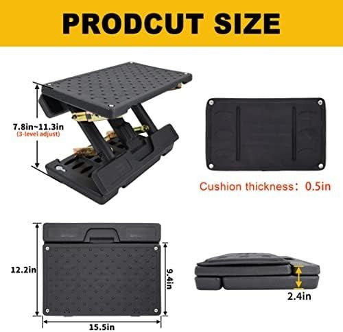 Adjustable Under Desk Foot Rest Ergonomic Footrest for Office Home Use