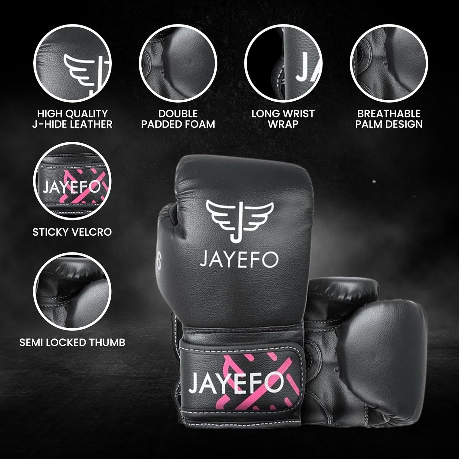 Kids Boxing Punching Bag Set Gloves Wall Mount Unfilled